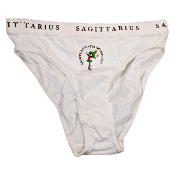 Vtg 1996 Looney Tunes Marvin the Martian Set of Panties NEW - Sagittarius L/XL - Picture 3 of 10